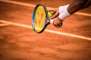 Tennis racket grip